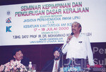 Seminar Kepimpinan Dan Pengurusan Dasar Kerajaan