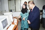 Lawatan Naib Canselor Ke Sekolah Teknologi Maklumat