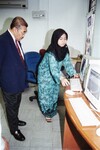 Lawatan Naib Canselor Ke Sekolah Teknologi Maklumat