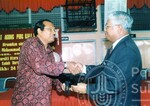 Dato Naib Canselor merasmikan mesyuarat PIBG Sekolah Rendah Sultan Ahmad Tajuddin