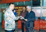 Dato Naib Canselor merasmikan mesyuarat PIBG Sekolah Rendah Sultan Ahmad Tajuddin