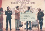 Ekspo GTP 1993: Majlis Perasmian Ekspo