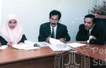 Mesyuarat dengan Prof. Dr. Mohammad Noor Hj Salleh