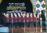 Hari Kualiti Dan Majlis Penganugerahan Universiti 2001