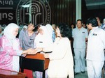 Lawatan Menteri Rafidah Aziz ke Kampus Darulaman