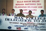 Majlis makan malam bersama wartawan dan pelancaran Delegasi UUM ke Luar Negara